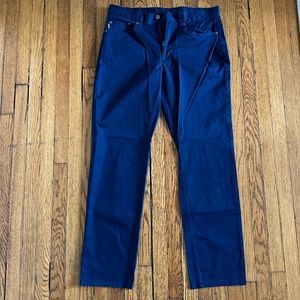 Brooks Brothers 33W x 32L Chino Pant - Navy